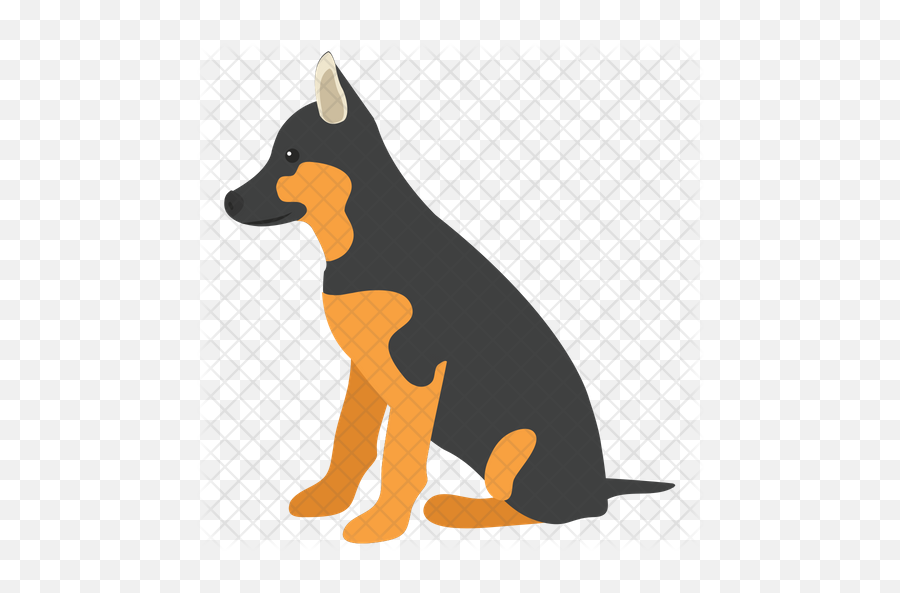 German Shepherd Icon Of Flat Style - Lotus Temple Png,German Shepherd Png