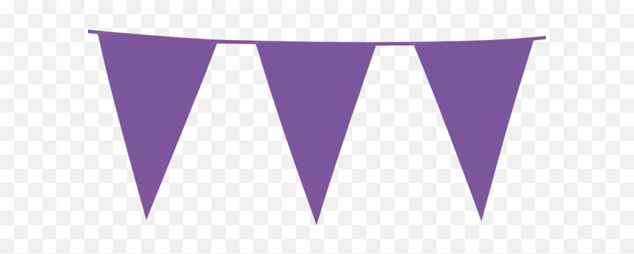 Giant Bunting Pe 10m Purple - Size Flags 30x45cm Oval Png,Bunting Png