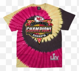 Kansas City Chiefs Super Bowl Champs Tie Dye Shirt - Kansas City Chiefs Super Bowl Gear Png,Kansas City Chiefs Logo Png