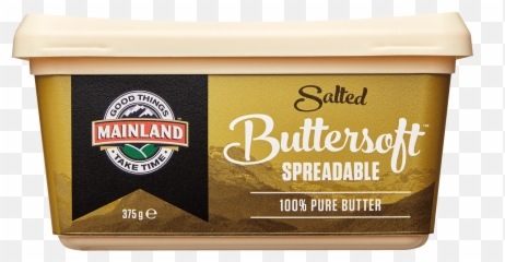 Semi - Spreadable Butter Nz Png,Butters Png