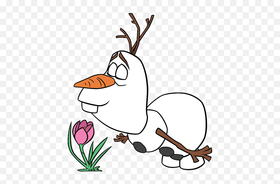 Olaf From Frozen Clipart Free Image - Cartoon Olaf Frozen Png,Olaf Transparent