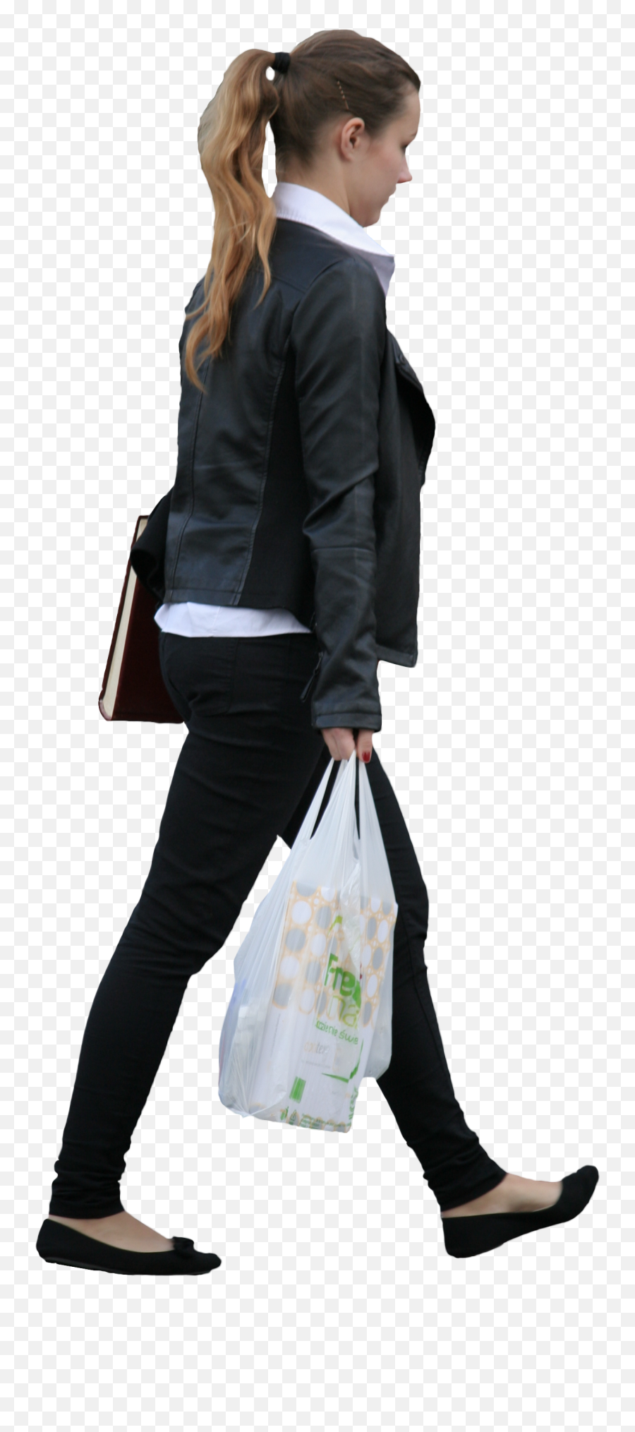 Shopping Bag - Person With Shopping Bag Png,People Shopping Png