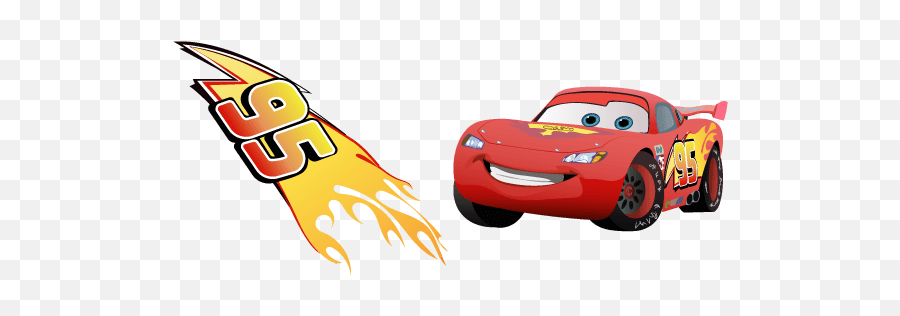 Cars Lightning Mcqueen Cursor - Lightning Mcqueen Cursor Png,Lightning Mcqueen Logo