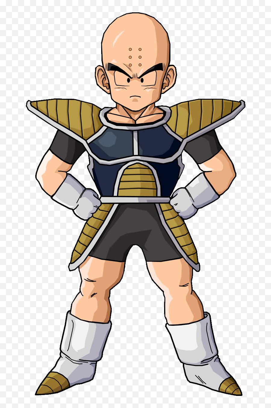 Krillin Saiyan Armor - Dragon Ball Z Krillin Png,Krillin Png