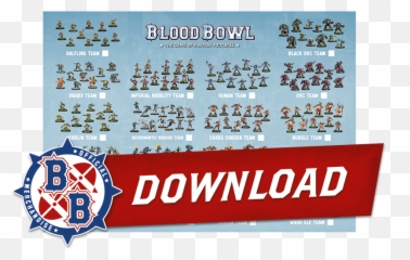 Blood Bowl - Blood Bowl Logo Png,Blood Bowl Logo - free transparent png ...