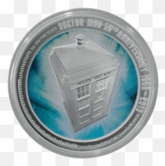 New Zealand Mint Doctor Who Coin - Blogtor St Square png