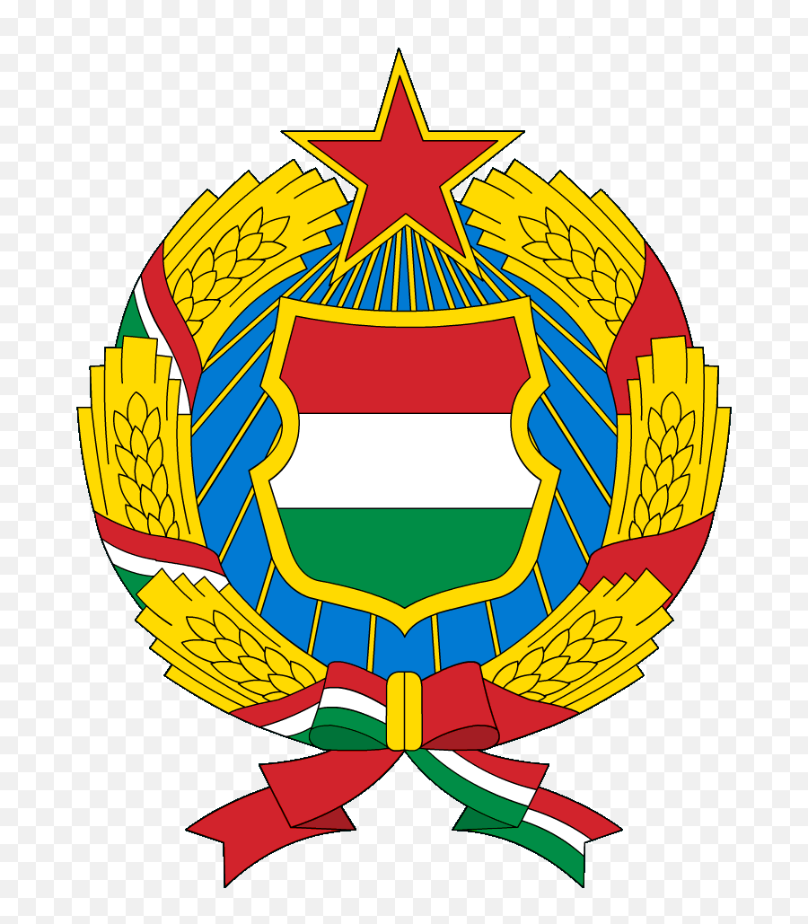 Hungary Communist Seal 2nd 1957 - Hungarian Republic Flag Png,Communist Symbol Png