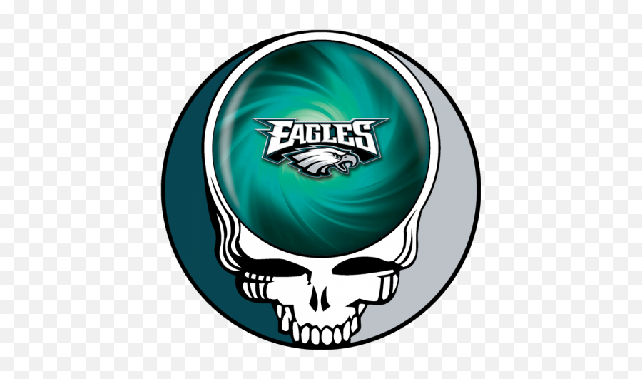 Philadelphia Eagles Skull Logo Iron - Steal Your Face Logo Png,Philadelphia Eagles Logo Image