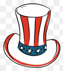 Patriotic American Top Hat Ad Sponsored - American Top Hat Transparent png