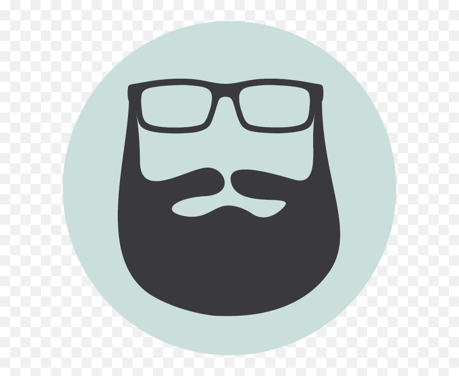 Print Flyers U2014 Scruffy Rooster Png Beard And Glasses Logo