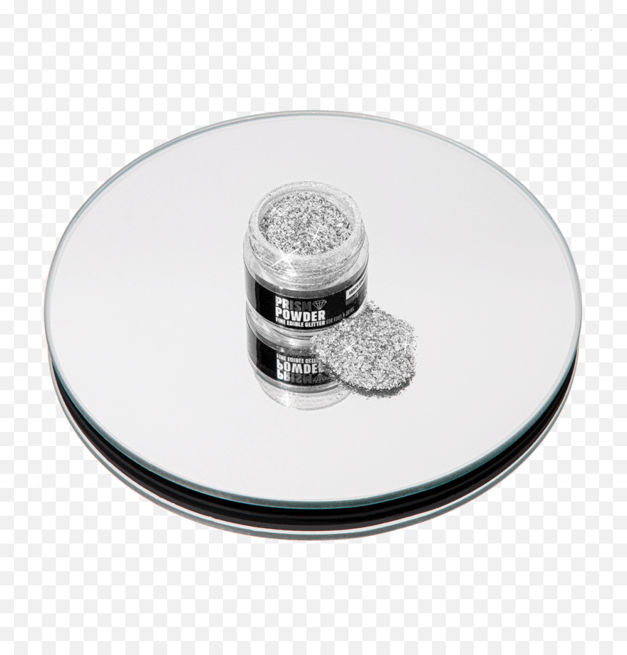 Rhinestone Silver Prism Powder - Serveware Png,Color Icon Glitter Single