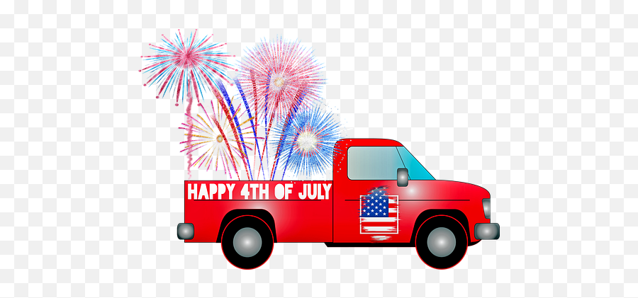 200 Free 4th Of July U0026 Independence Day Illustrations - 4th Of July Red Pick Up Truck Png,July 4th Icon