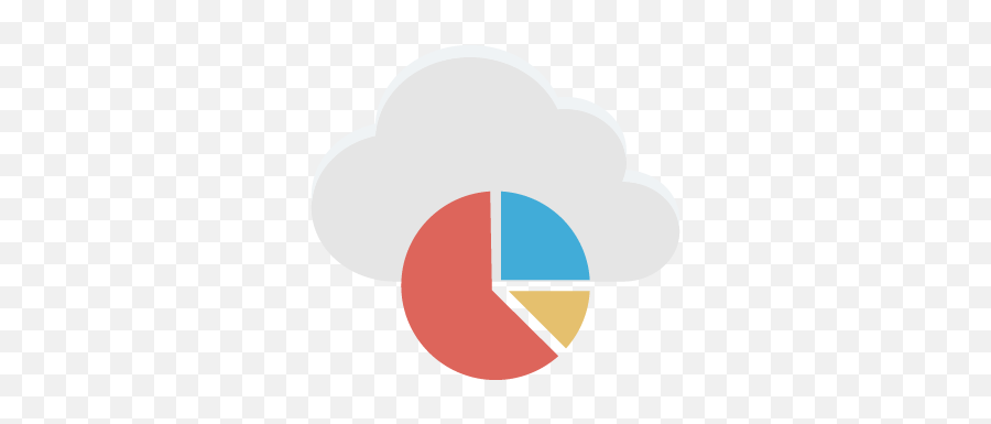 Free Cloud Infographic Color Vector Icon - Dot Png,Pie Chart Icon