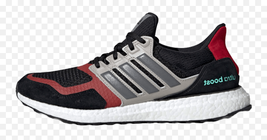 Adidas Ultra Boost Black Red - Adidas Ultra Boost Price Red Png,Adidas Boost Icon 2 White And Gold