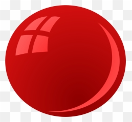 Bubble Red Svg Vector Clip Art - Svg Clipart Boule Rouge Png,I Icon Buble