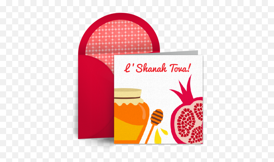 Pomegranate And Honey Pot Free Rosh Hashanah Ecard - Fresh Png,Honey Pot Icon