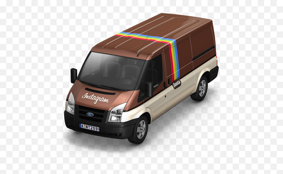 Instagram Front Icon - Cargo Vans Softiconscom Transparent Ups Truck Png,Instagram Icon 512x512