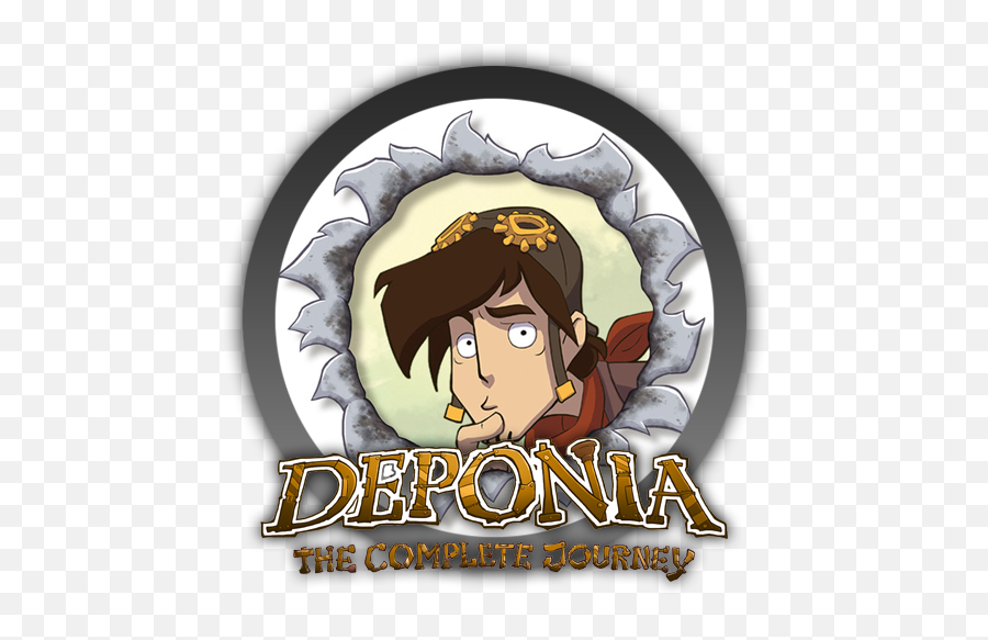 The complete journey. Deponia the complete Journey logo. Ронни Депония. Deponia: the complete Journey лого. Deponia the complete Journey icon.