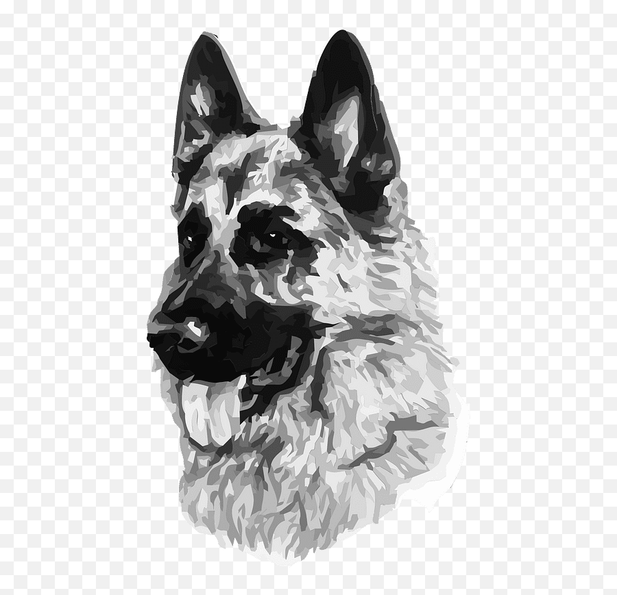 German Shepherd Clipart - Clipartworld German Shepherd Sketch Png,German Shepard Puppy Icon