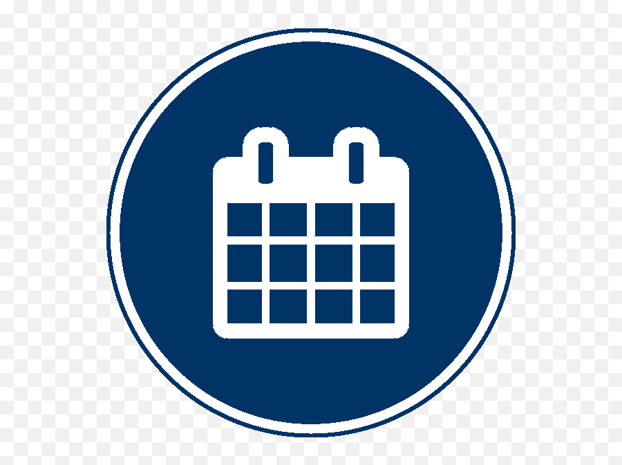 Calendar - Calendar Clipart Purple Png,Round Calendar Icon
