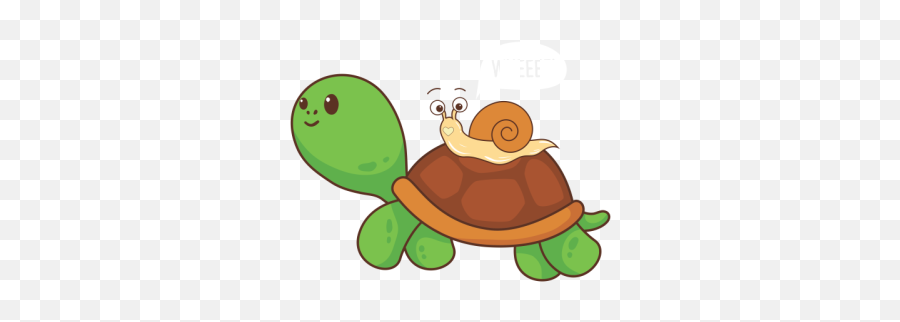 Cute Snail Riding Transparent PNG