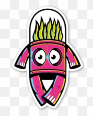 Die Cut Danger Brain Fathead Sticker U2013 Stickerapp Shop - Dot png