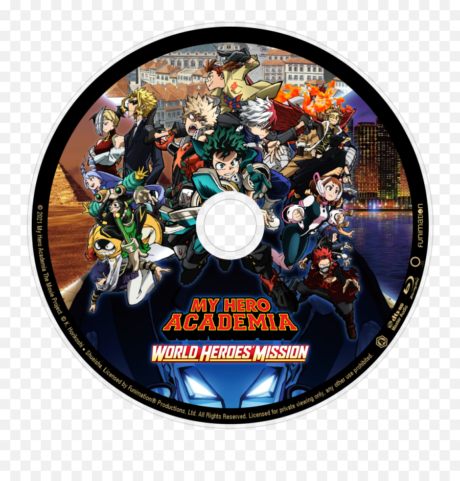 My Hero Academia World Heroesu0027 Mission Movie Fanart - Optical Disc Png,Bnha Icon