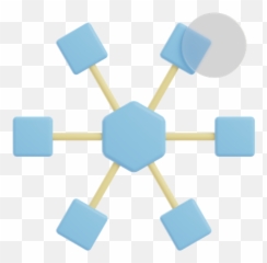 User Networking Icon - Download Colored Outline Style Vertical png