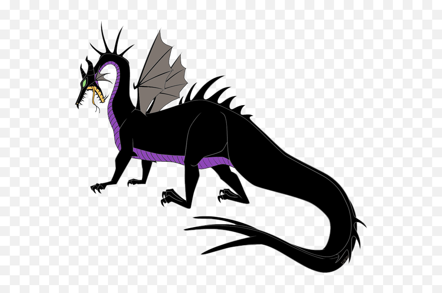 Disney Art Academy 3dss Clipart - Maleficent As A Dragon Png,Maleficent Png