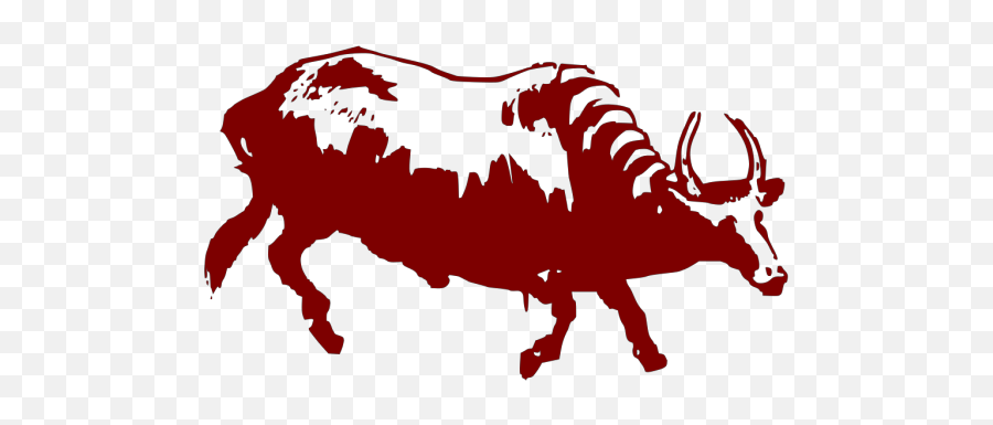 Buffalo With Horns Png Svg Clip Art For Web - Download Clip Cattle,Icon Horn Helmet