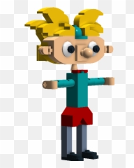 Download Hey Arnold And Helga - Cartoon Png,Hey Arnold Png