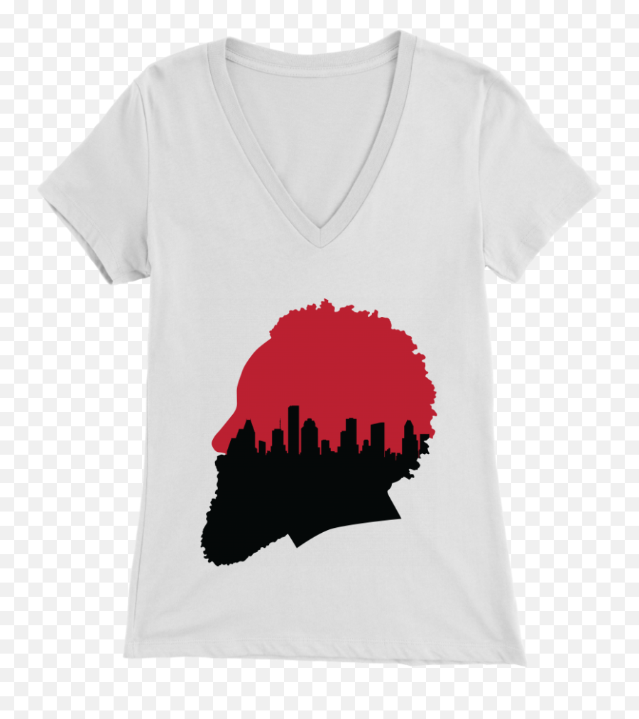 Harden Silhouette With Houston Skyline - James Harden Silhouette Png,Houston Skyline Png