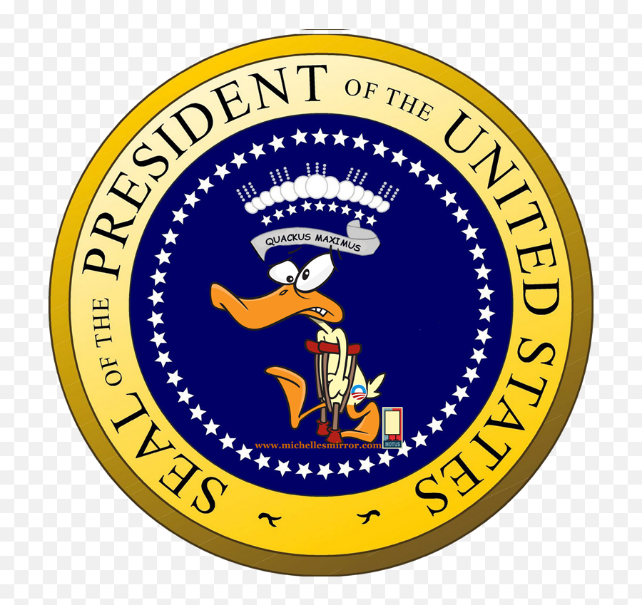 Great Seal Of A Lame Duck - President Of The United States Png,Presidential Seal Png