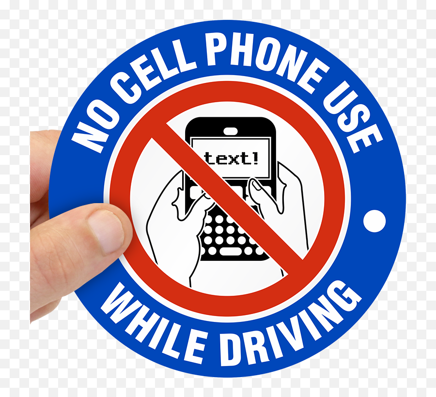 Download Hd No Cellphone Use While - Use Of Mobile While Driving Png,No Cell Phone Png