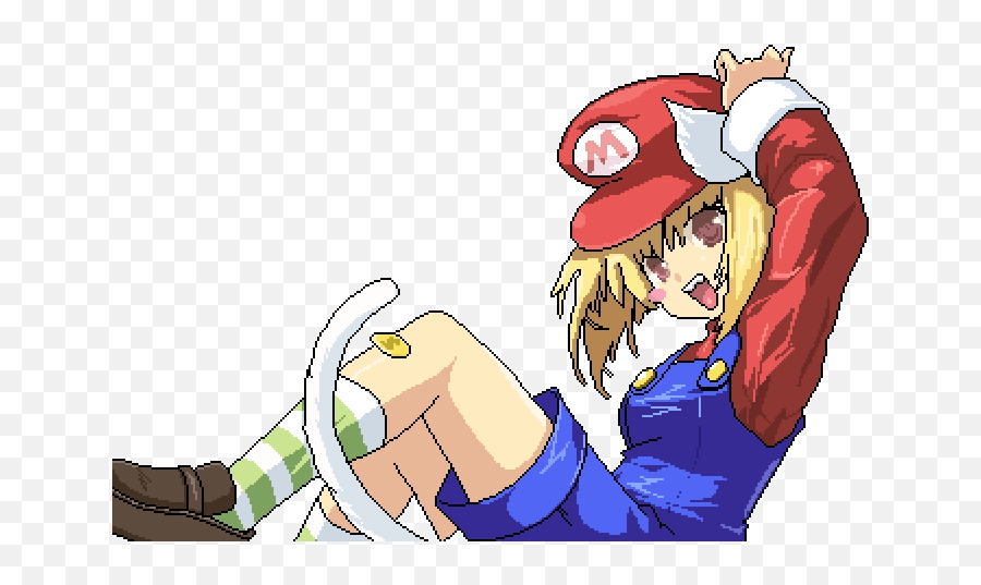 Mario Clipart Pixelated Picture 1609547 - Mario Female Fan Art Png,Pixel Mario Transparent