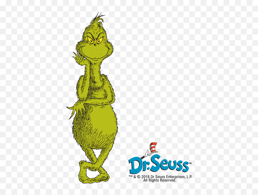 2018 Grinch Png 3 Image - Grinch Dr Seuss Characters,Dr Seuss Png