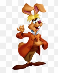 Funny Rabbit Png Official Psds - Alice In Wonderland Characters Rabbit,Rabbit Png