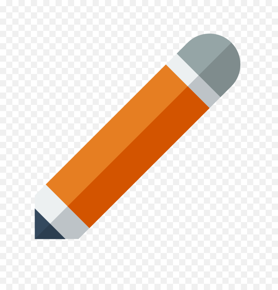 Pencil Icon Small U0026 Flat Iconset Paomedia - Flat Pencil Icon Png,Pencil Png