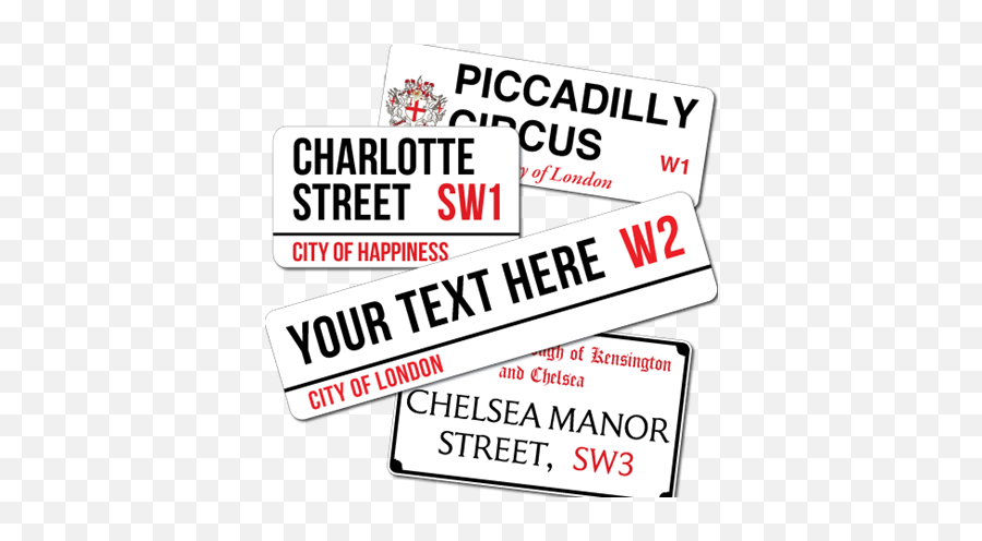 Download London Street Signs - Uk Street Sign Template Png,Street Signs Png