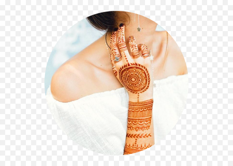 Natural Henna - Hand Png,Henna Png
