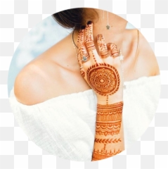 Natural Henna - Hand Png,Henna Png