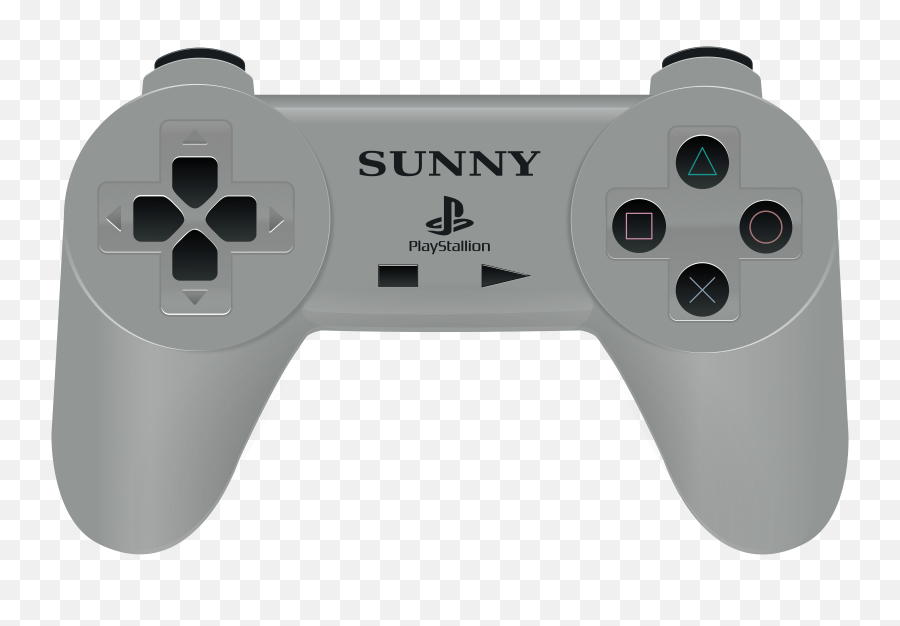 Video Game Accessory Home Console - Ps1 Controller Transparent Png,Ps1 Png