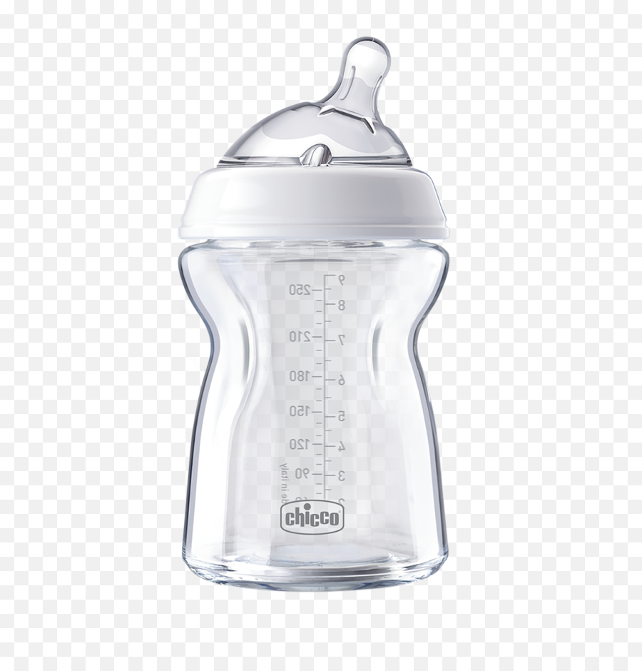 Chicco Natural Feeding Glass Bottle - Chicco Natural Feeling Glass Bottle Png,Baby Bottle Png