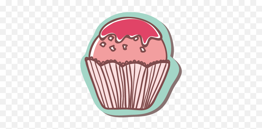 Download Cupcake Birthday Cake Torte - Cupcacke Sticker Transparent Background Png,Birthday Cupcake Png
