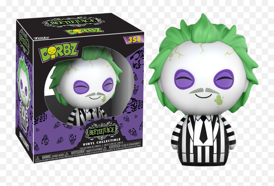 Beetlejuice - Beetlejuice Dorbz Vinyl Figure Beetlejuice Funko Dorbz Png,Beetlejuice Png