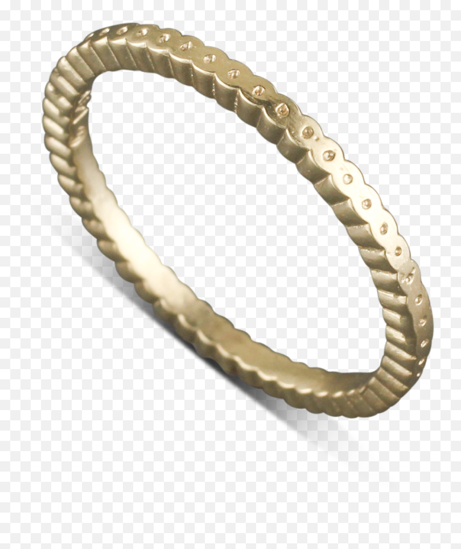 14 Karat Yellow Gold Circle With Recessed Holes Stack - Able Ring Size 625 Bangle Png,Gold Circle Png