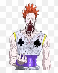 Hisoka Morou After Fight With Chrollo - Chrollo Png Transparent,Hisoka Png