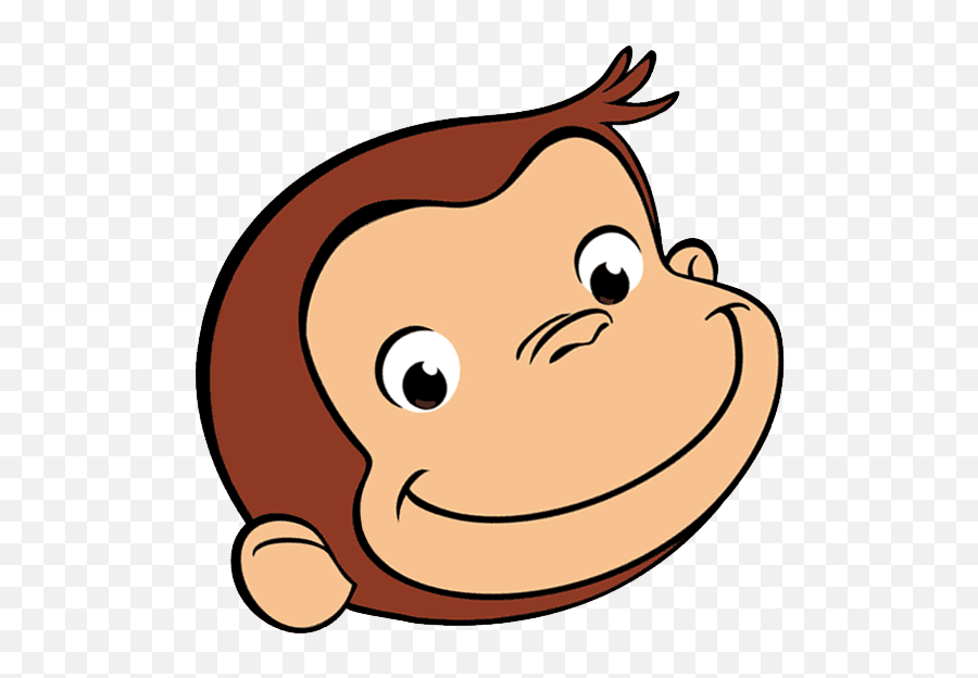 White Stock Image Nd Birthday Pinterest - Curious George Face Png,Curious George Png