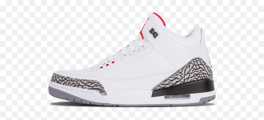 Air Jordan 3 Retro - Air Jordan 3 Retro White Cement Png,Air Jordan Png