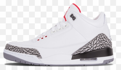 Air Jordan 3 Retro - Air Jordan 3 Retro White Cement Png,Air Jordan Png